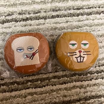 Amazon.co.jp: パンどろぼう 刺繍コンパクトケース ニセぱん