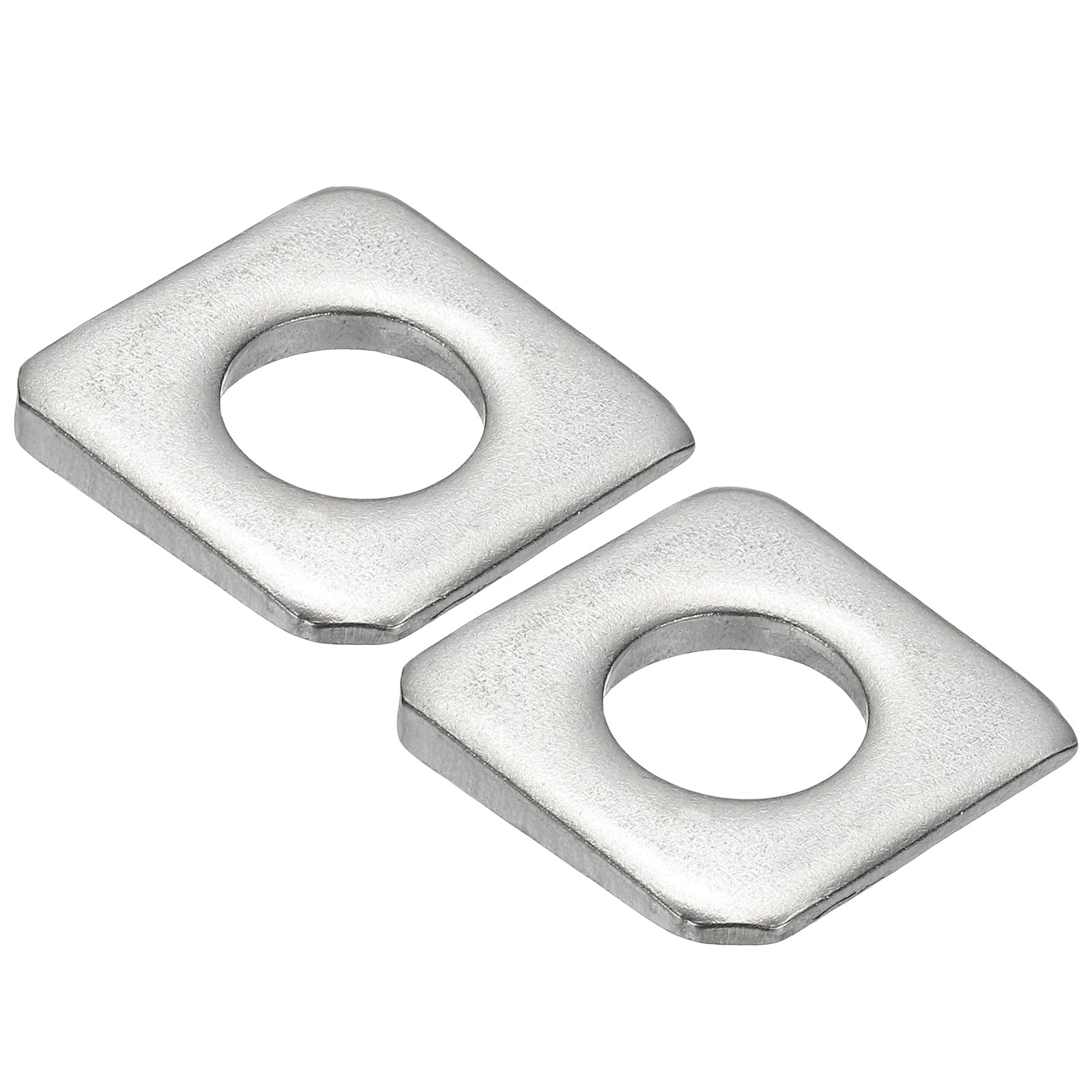PATIKIL 2pcs M18 Beveled Square Washers