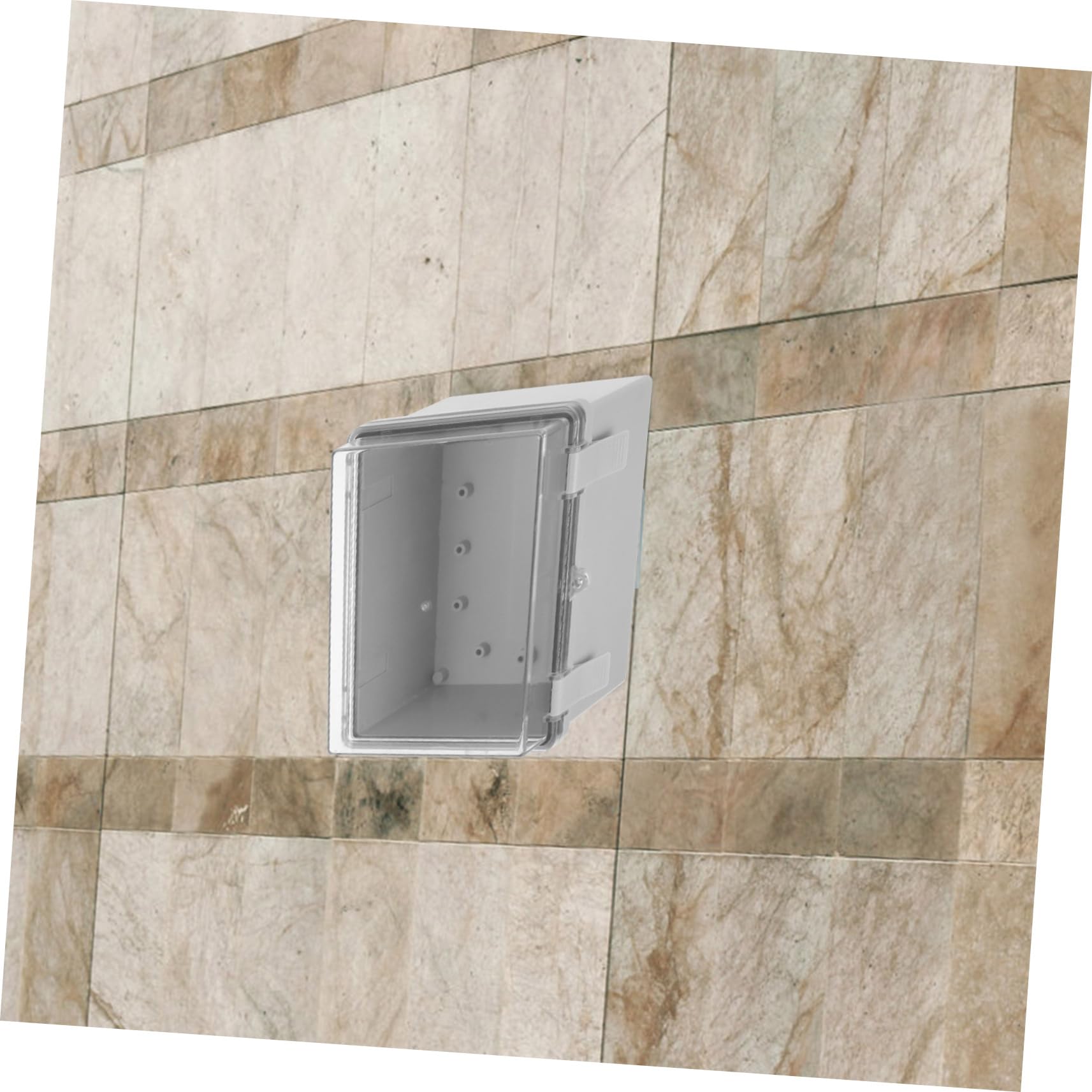 Abaodam Scatola di Giunzione Elettrica in Plastica con Protezione Affidabile e Cablaggio Facile per Progetti Elettrici Esterni 220x170x110 Mm