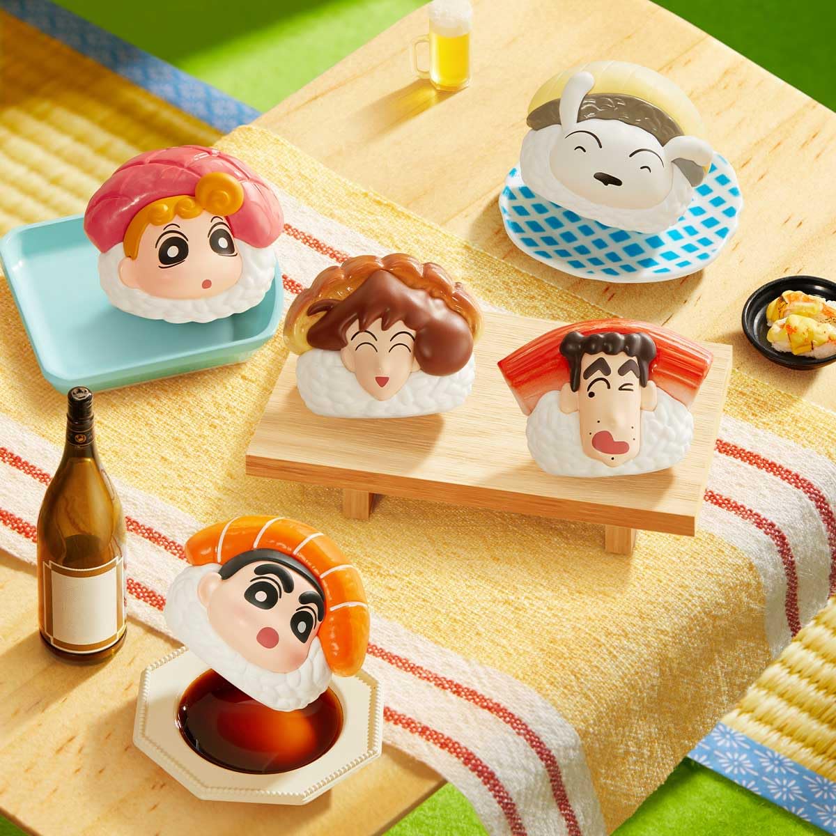 Amazon.co.jp: 【POP MART 公式ストア】POP BEAN 寿司シリーズ（5個