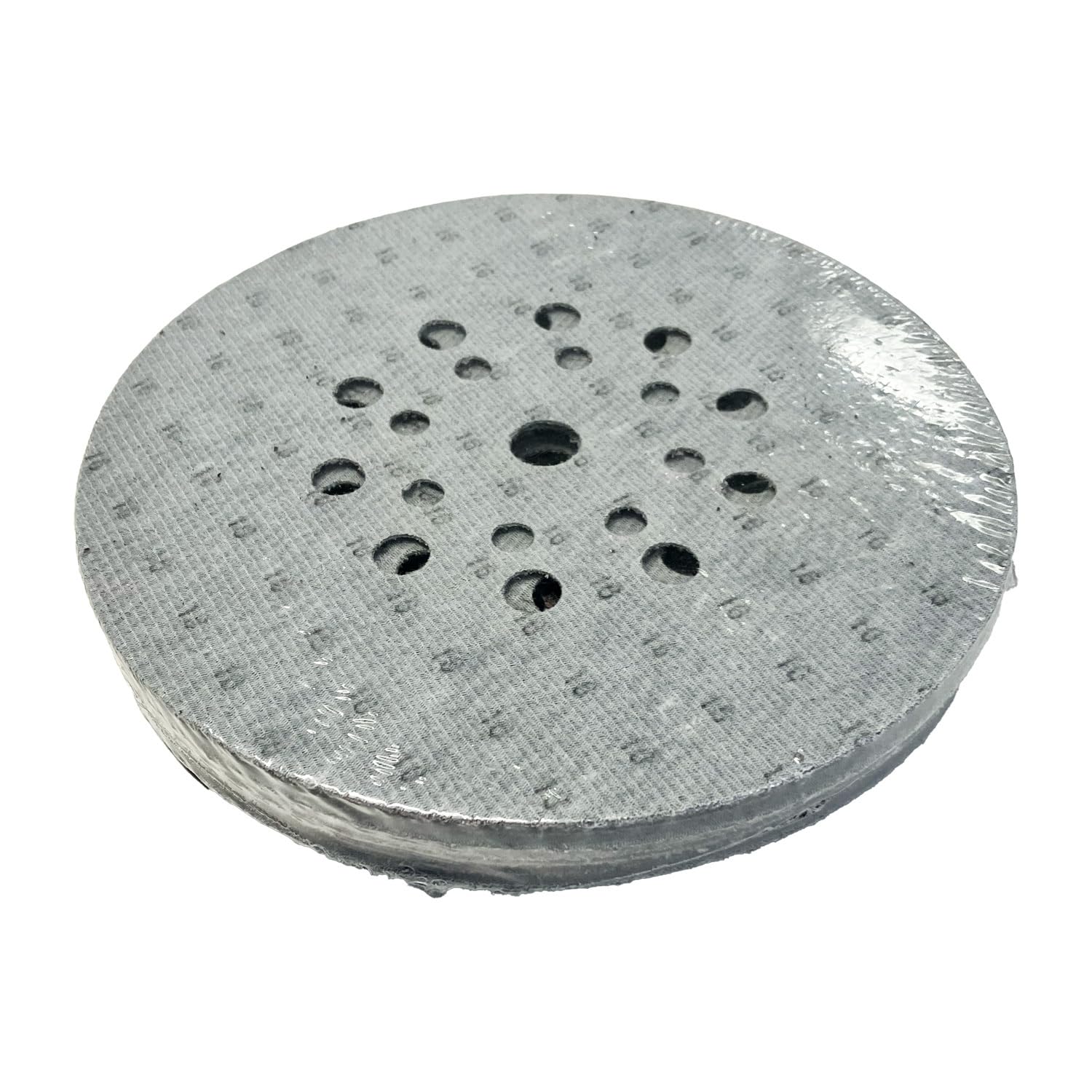 10x Klett Schleifscheibe K16-225 mm schwarz mit einer Kombilochung und einer extra-groben Körnung von 16