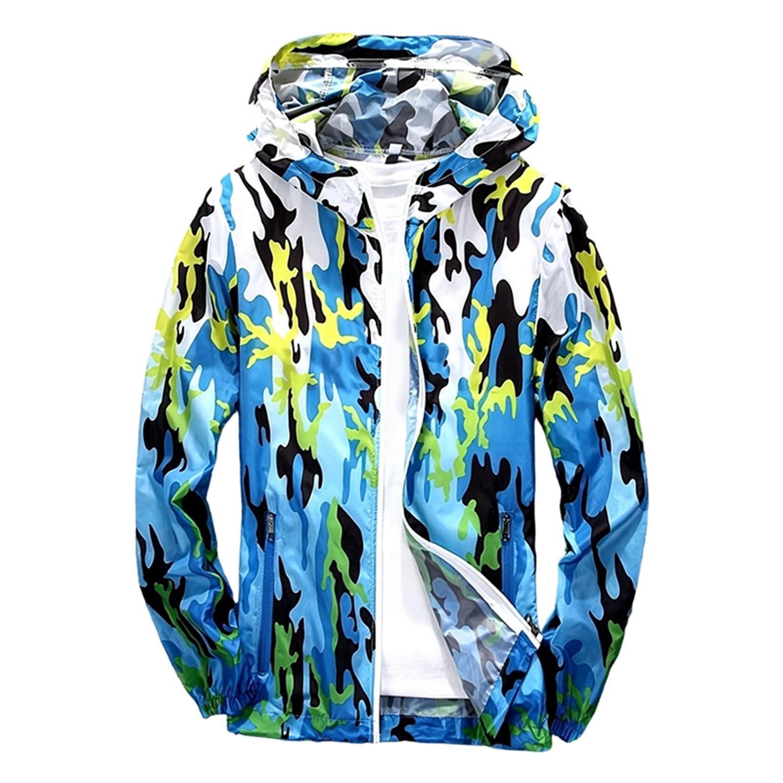 Chaqueta de lluvia para mujer transpirable y forrada con capucha B702 4