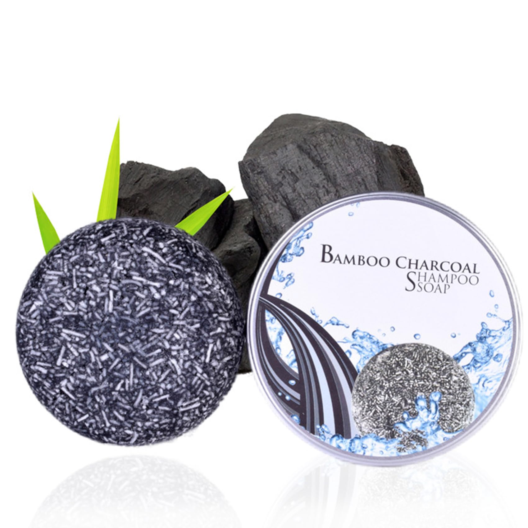 TERRIFI Gray Hair Reverse Bar, Mane Gray Reverse Shampoo Bar, White Hair Reverse Soap, Grey Hair Shampoo Bar for Men and Women, Natural Hair Darkening and Nourishing Formula