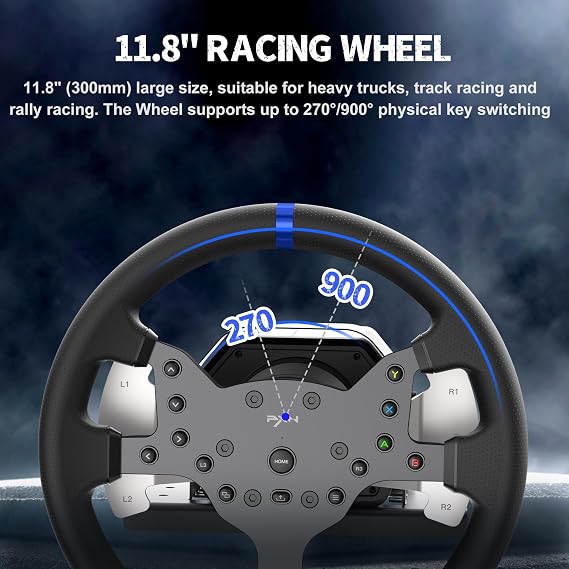 PXN V99 Force Feedback Racing Steering Wheel
