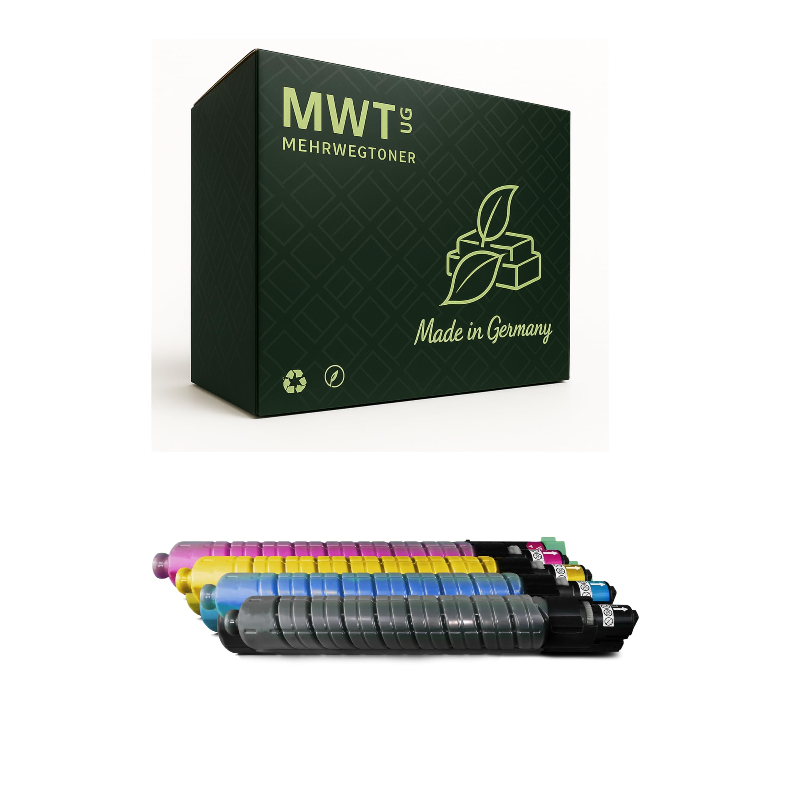 Mehrwegtoner Toner 5X toner kompatybilny jako zamiennik do Ricoh Aficio MPC3500 MPC4500 zastępuje 888608-888611 zestaw