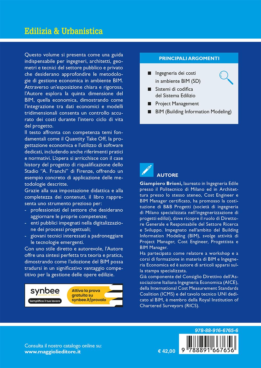 La gestione economica del progetto di Architettura ed Ingegneria civile in ambiente BIM
