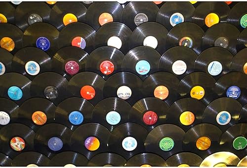 Miniatura 2 de VinylShopUS - Lote de discos de vinilo de 7 pulgadas para manualidades y decoración, obras de arte para decoración de fiestas, artistas, estudio,