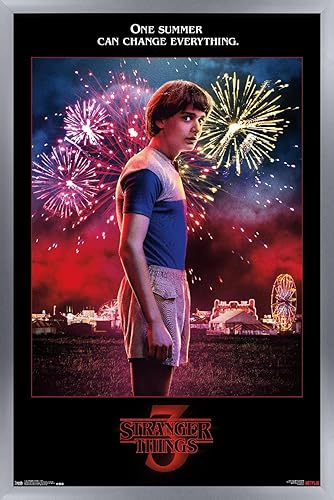 Vista 8 de Trends International Netflix Stranger Things: Season 3 - Póster de pared de Will Wall, 22.375 x 34 pulgadas, versión premium sin marco
