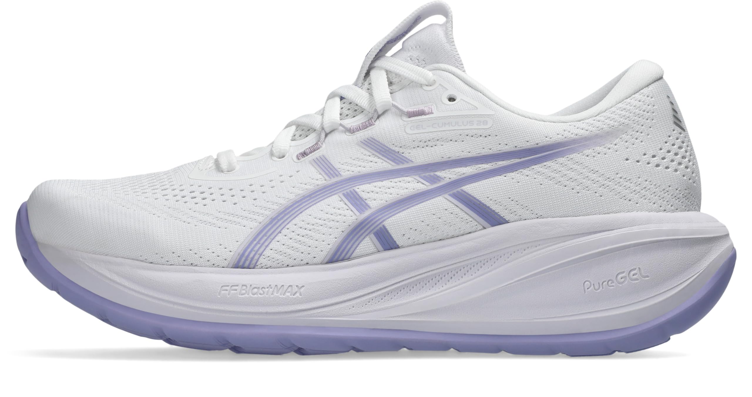 ASICS Womens Gel-Cumulus 28 Sneaker, White Bluebell, 6.5 UK
