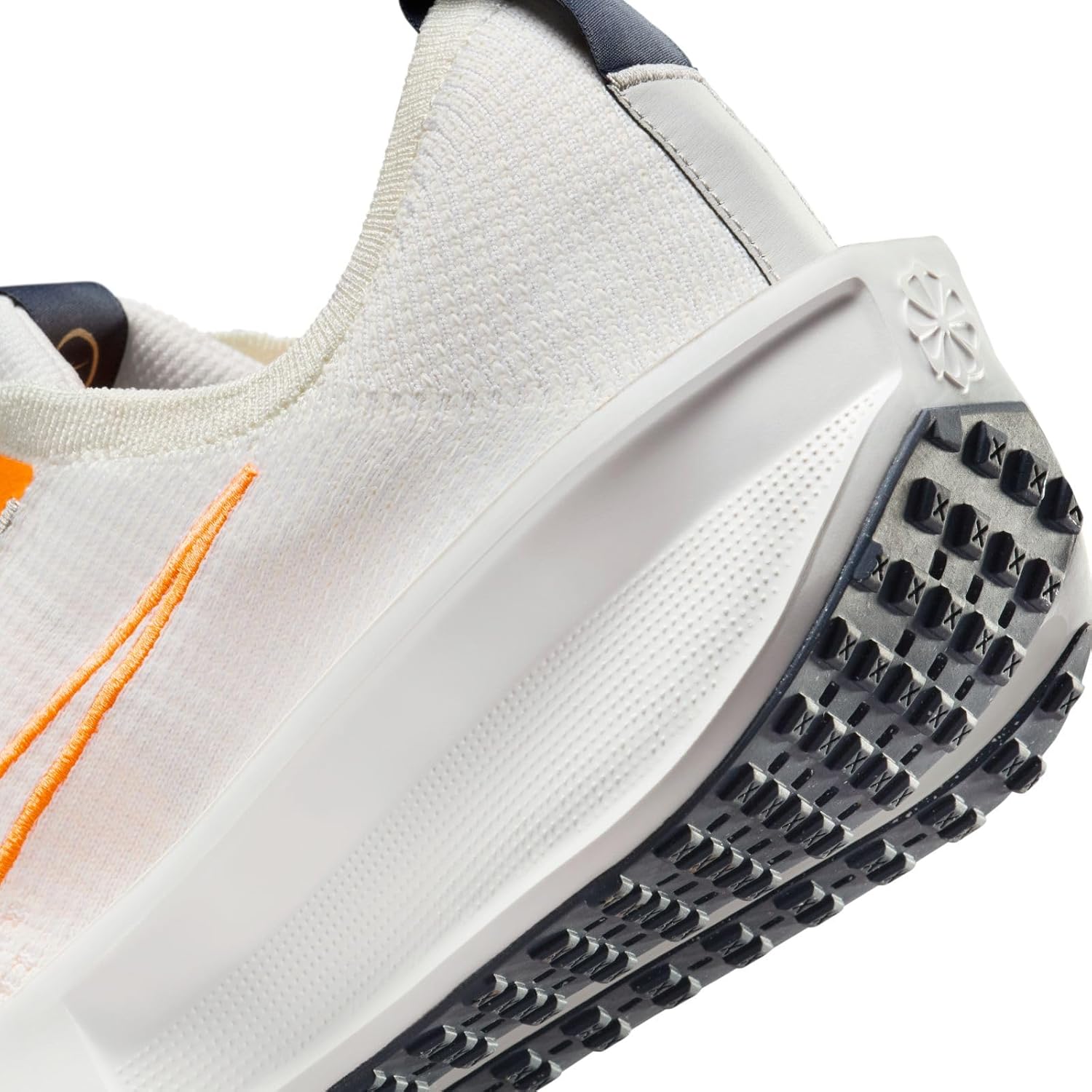 Nike Men Running Shoes, SAIL/TOTAL ORANGE-PLATINUM TINT, 8 UK