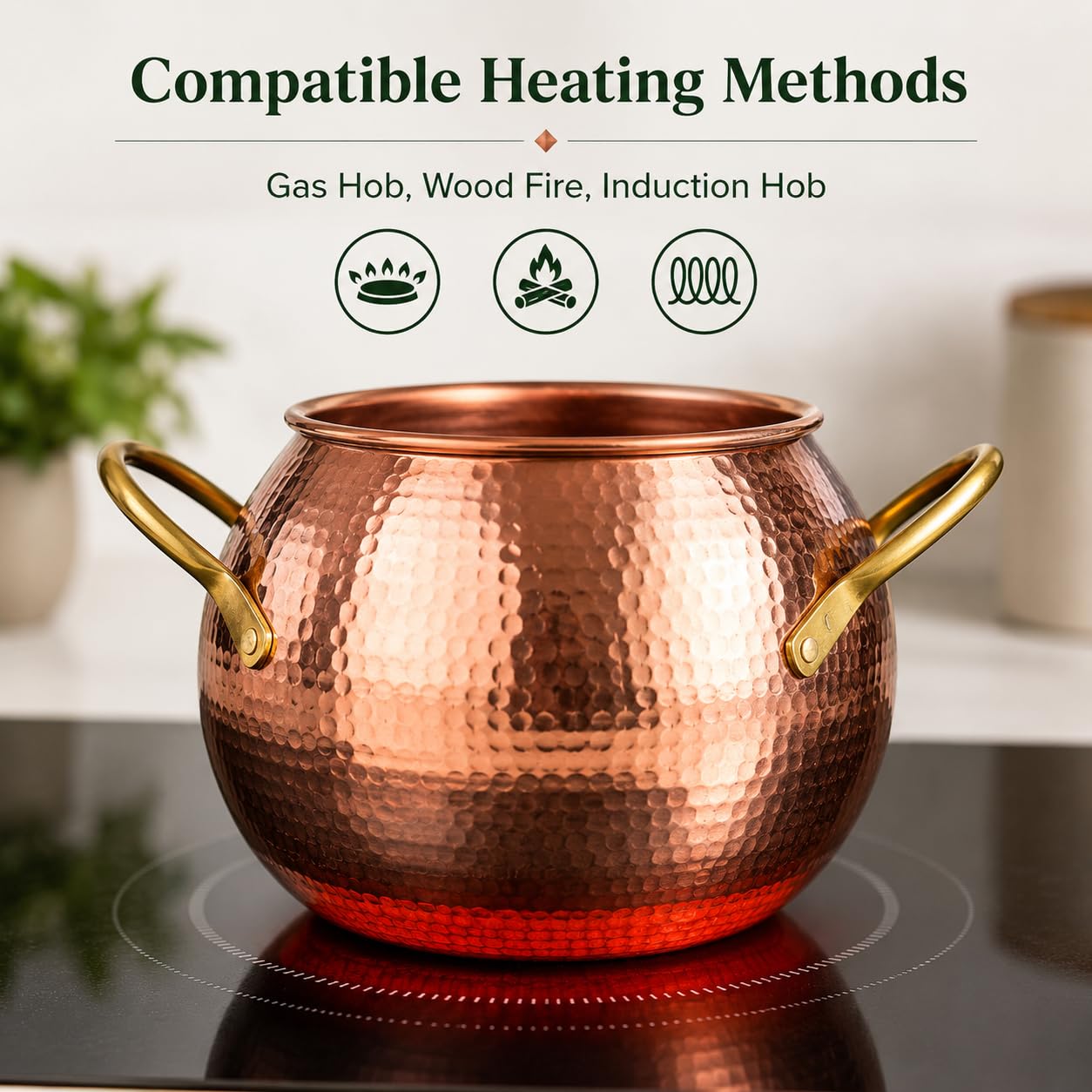 Kit de alambique de cobre para destilación doméstica, 2 L con termómetro para aceites esenciales y producción de whisky