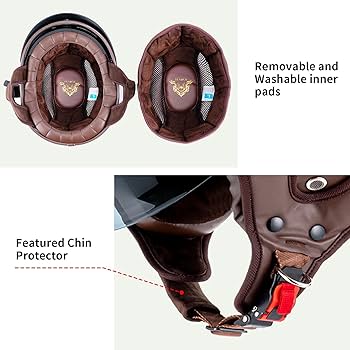 Amazon.com: VCOROS Half Helmet Motorcycle DOT Approved Open Face Amazon.com: VCOROS Half Helmet Motorcycle DOT Approved Open Face