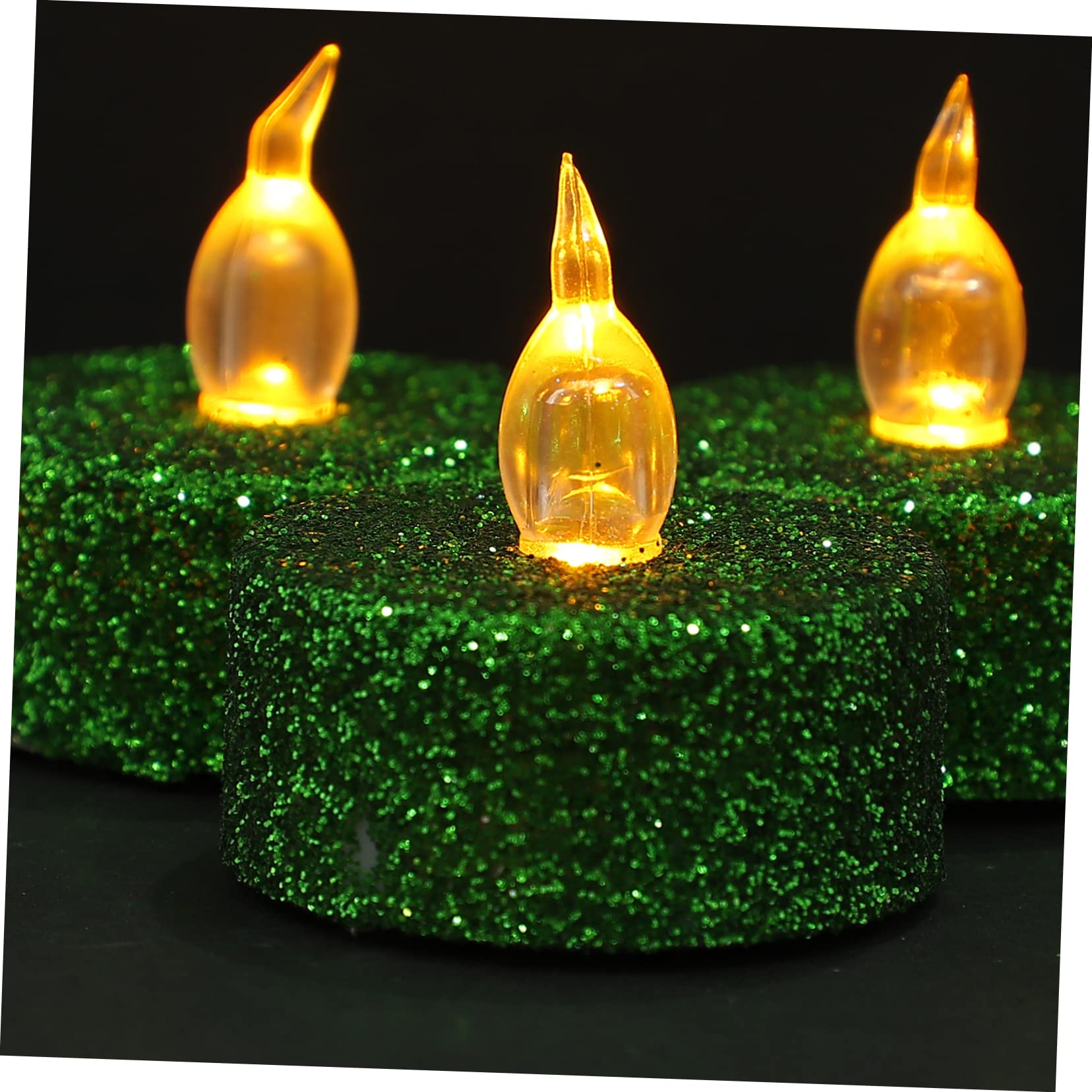 VICASKY 60 Pezzi Candele LED Flameless Tealight Lampade per Decorazione Casa Fiamma Energetico e per Romantiche e Notturne
