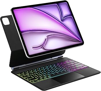 Inateck Magic Keyboard,Tastatur Hülle Kompatibel mit iPad