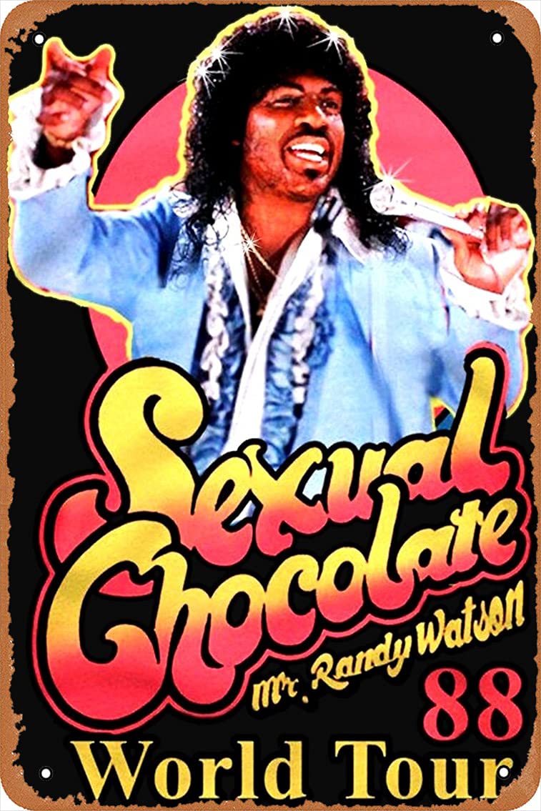 Amazon.com: Metal Sign - Sexual Chocolate Randy Watson Tin Poster