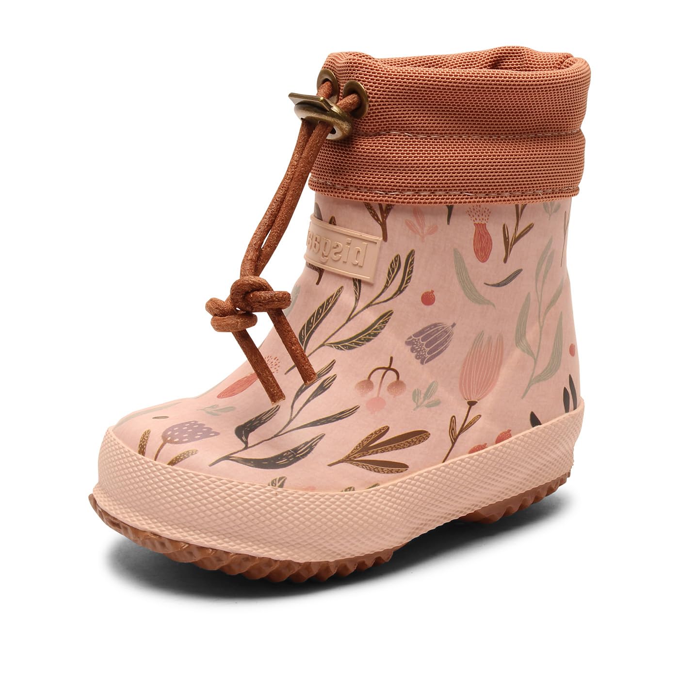 bisgaard Boys Unisex Kids Thermal Baby Rain Boot, Rose Flower, 20 EU