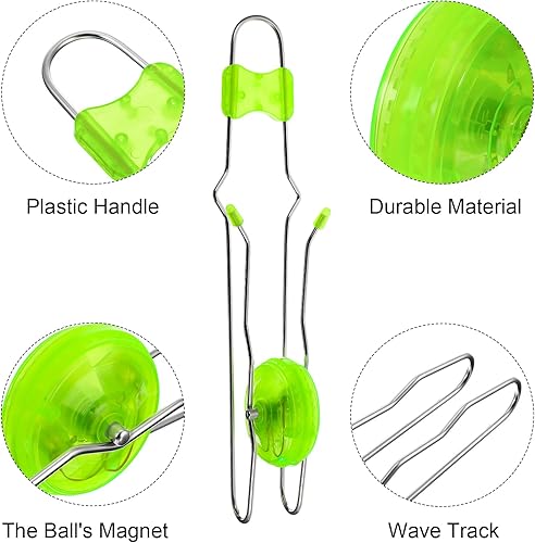 Miniatura 3 de 2 piezas de carril mágico retro, rueda giratoria intermitente, juguete magnético con fascinantes efectos giratorios y de iluminación, juguetes de