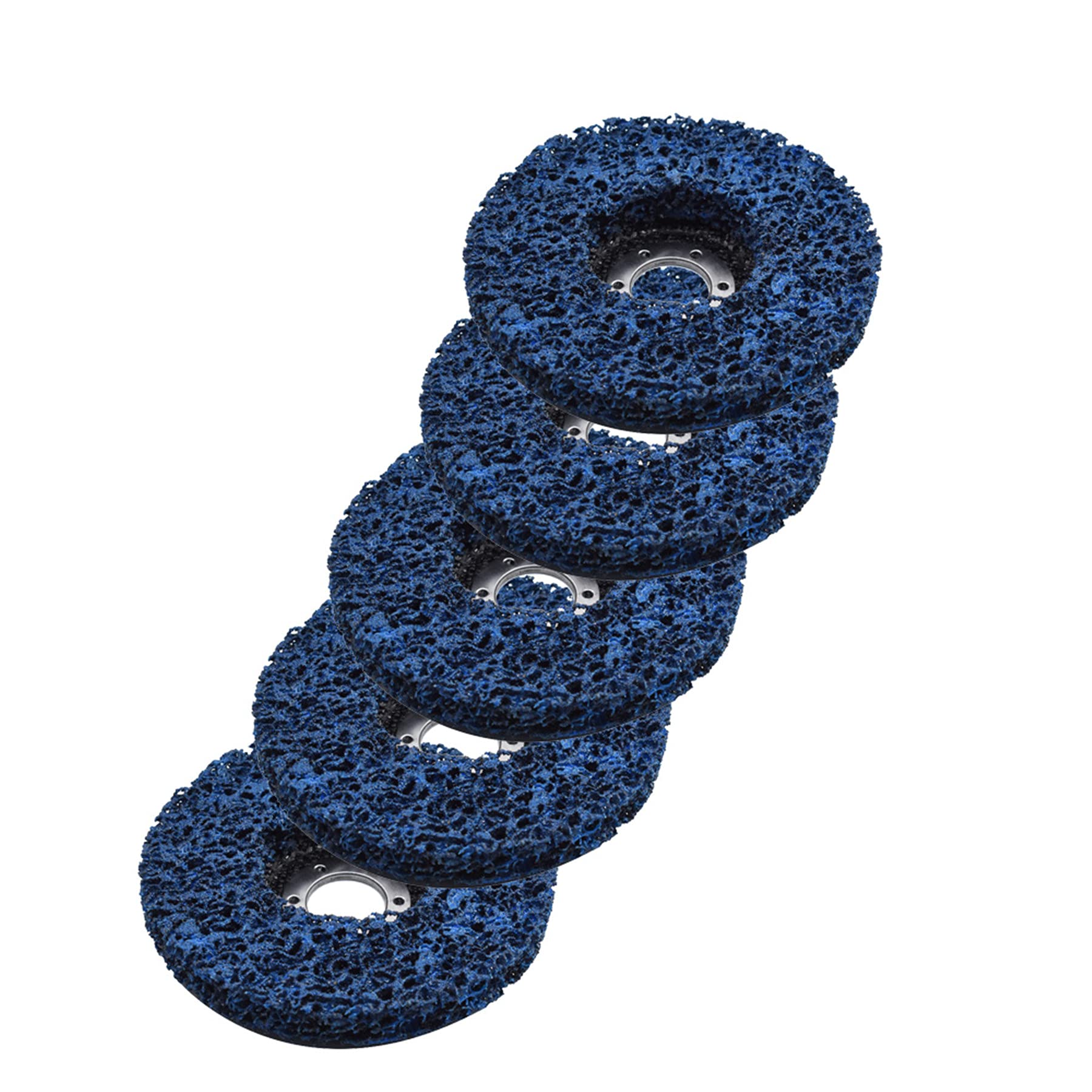 ALL-CARB 5 dischi da 10,5 cm x 2,2 cm, facili da pulire, adatti per legno, metallo, fibra di vetro, preparazione delle superfici e finiture