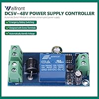 Vista 3 de Módulo de conmutación de batería de respaldo de CC, adaptador de interruptor automático de carga de batería de 5V ~ 48V 10A, módulo controlador