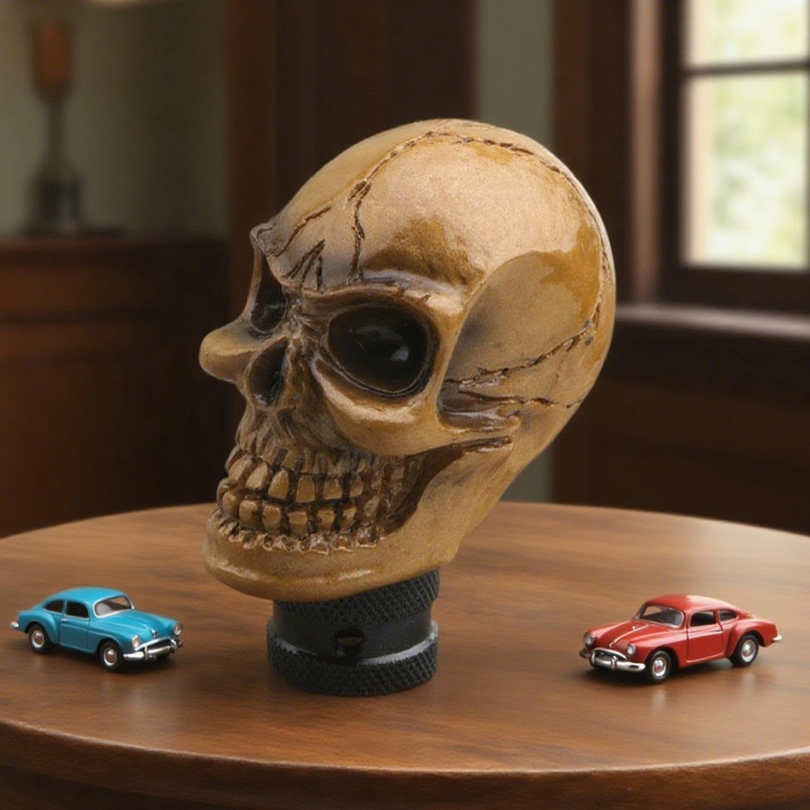 Amazon.co.jp: スカル シフト ノブ 車用, オートマチック ギア シフト