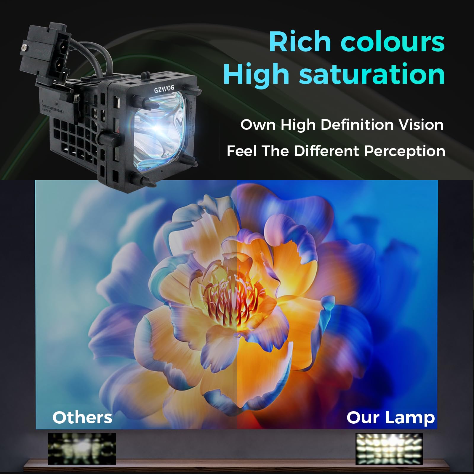 U-Lighting XL-5200 TV Lamp, Lampadina Di Ricambio Con - Foto 7