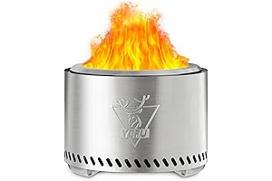 Portable Qomotop Fire Pit for Outdoor Smokeless Experience