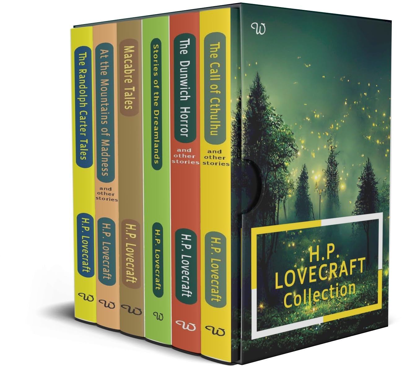 The H. P Lovecraft 6 Books Collection Set (Macabre Tales, At the Mountains of Madness, The Call of Cthulhu & Others)