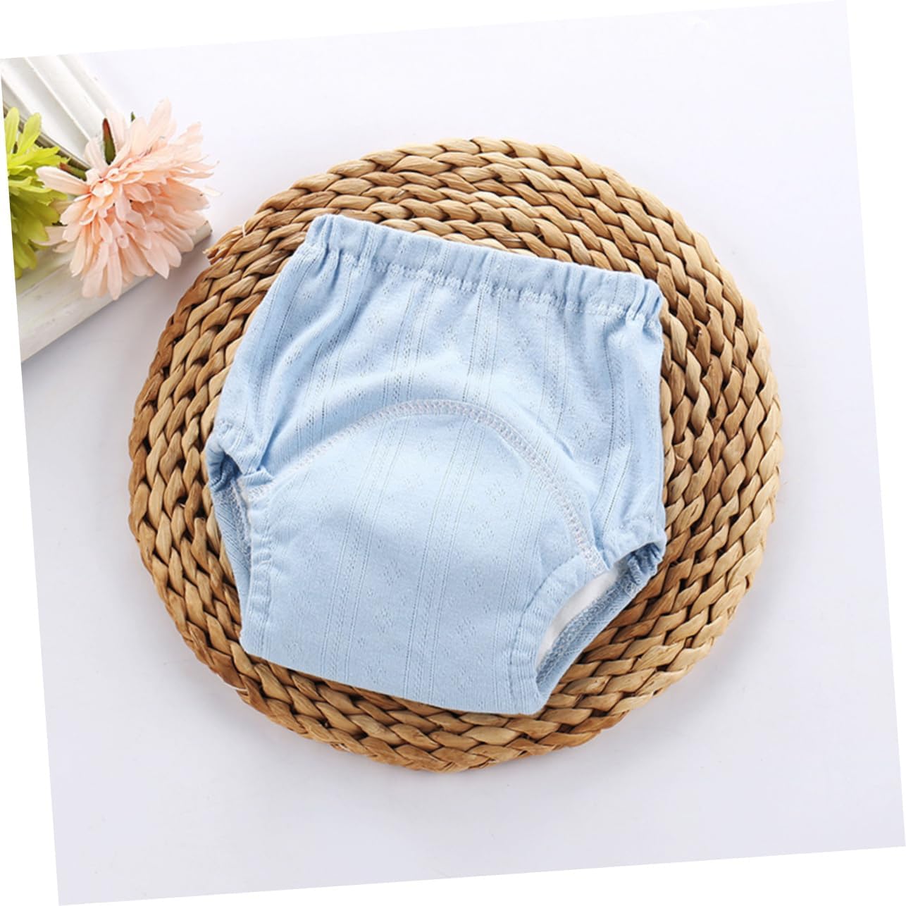 Toddmomy 3pcs Gazue Reusable Training Pants for Girls Breathable Potty Underwear Mixed Assorted Color