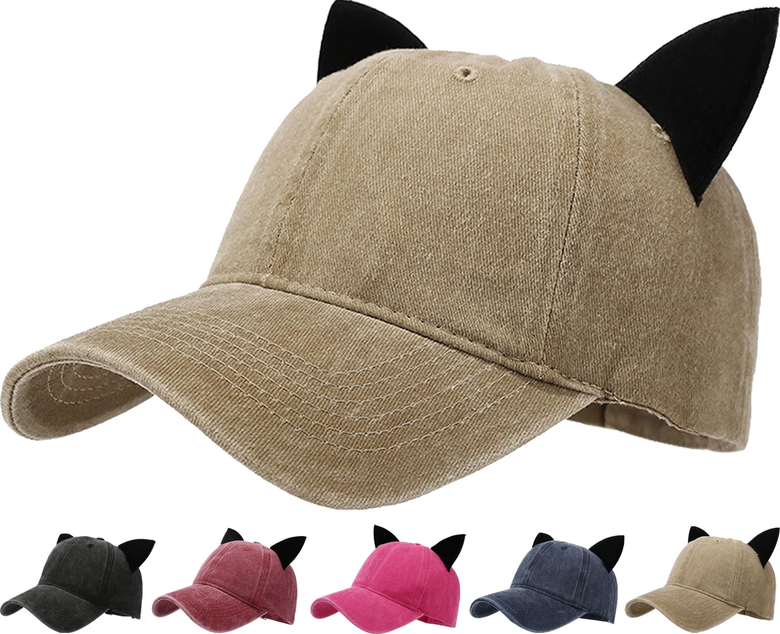 Mens Baseball Cap Baseball Hat Funny Trucker Hats for Men Women Cute Beanie Distressed Cap Ponytail Hat for Women