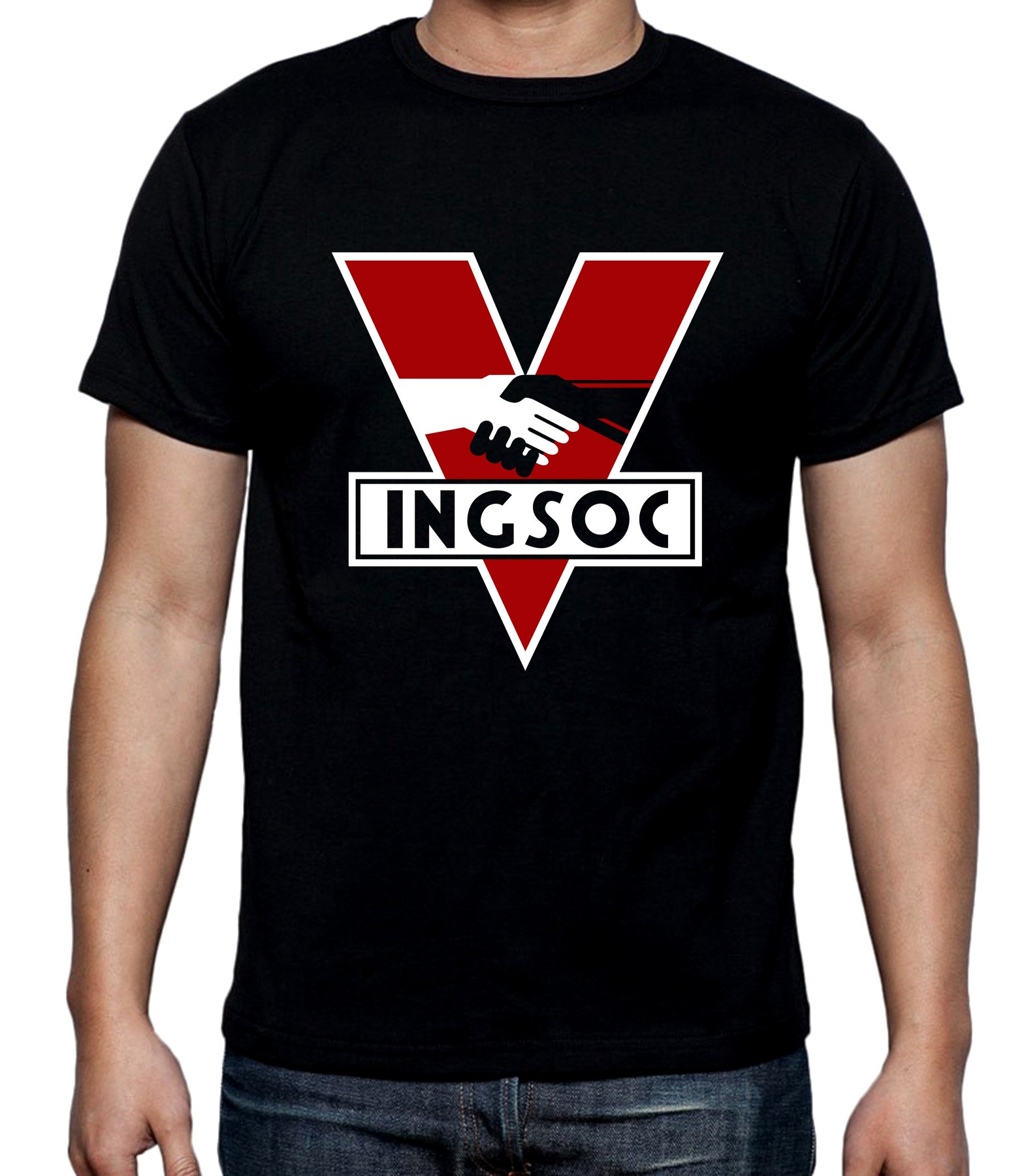Tribal T-Shirts Men's Black Ingsoc T-Shirt (Xxxl, )