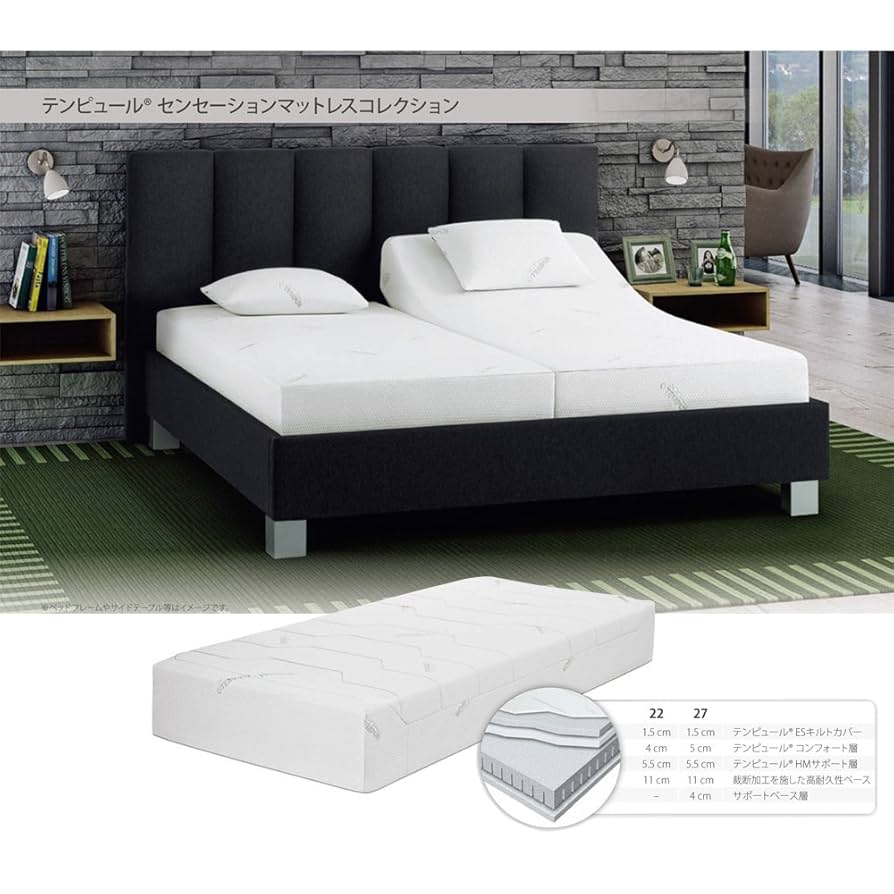 TEMPUR メモリーフォームマットレス TEMPUR メモリーフォームマットレス