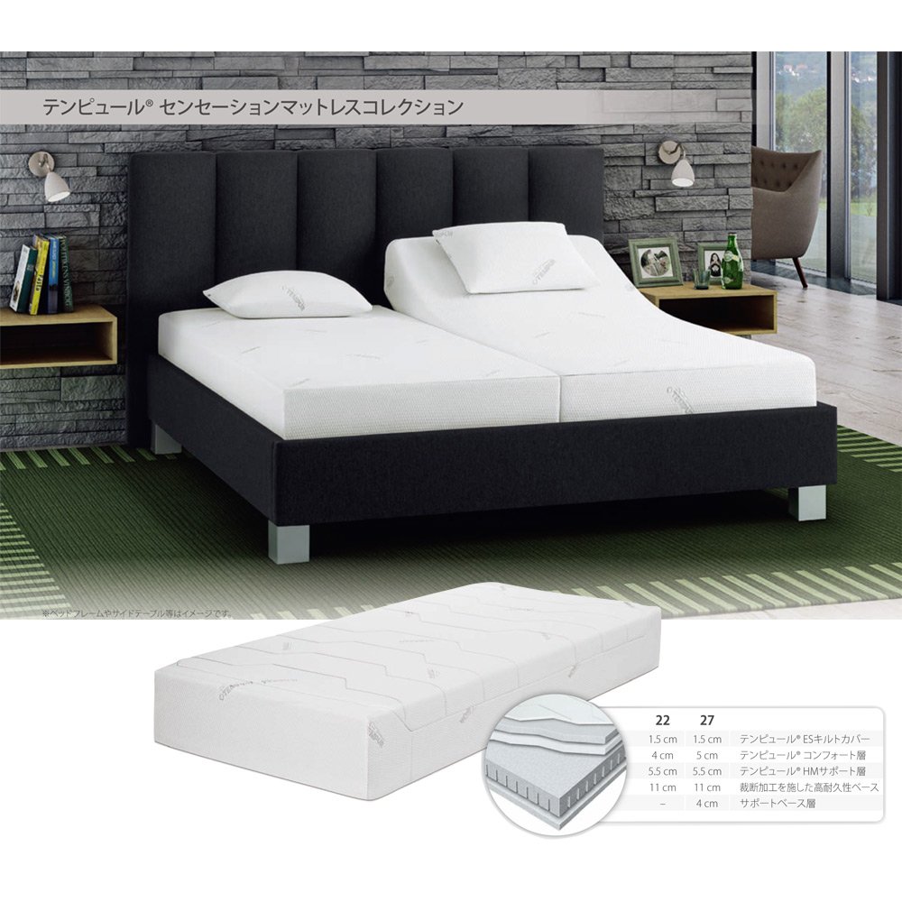 Amazon｜TEMPUR(テンピュール) センセーションデラックス22