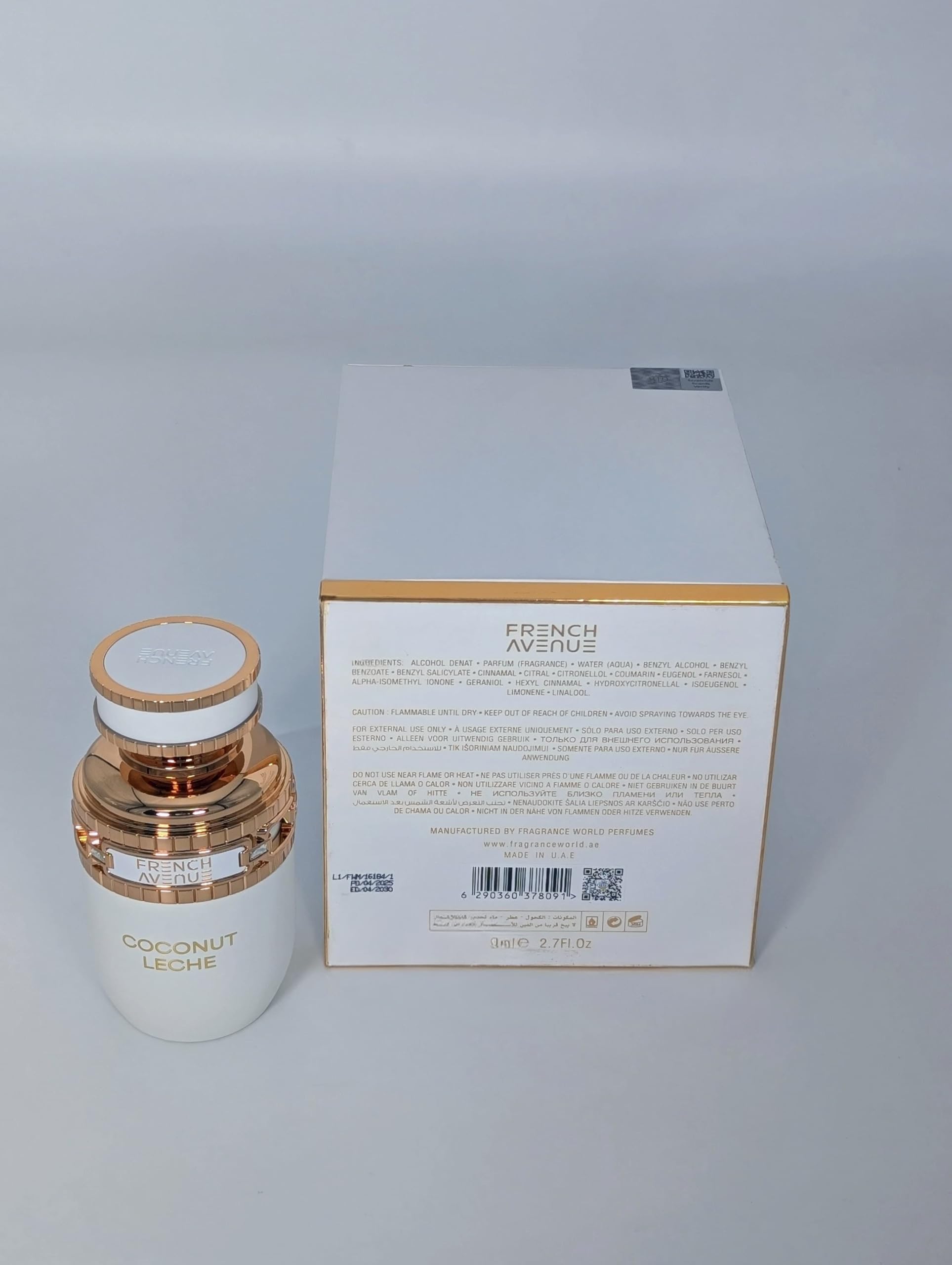 Amazon.com : French Avenue Coconut Leche EDP 80ml : Beauty