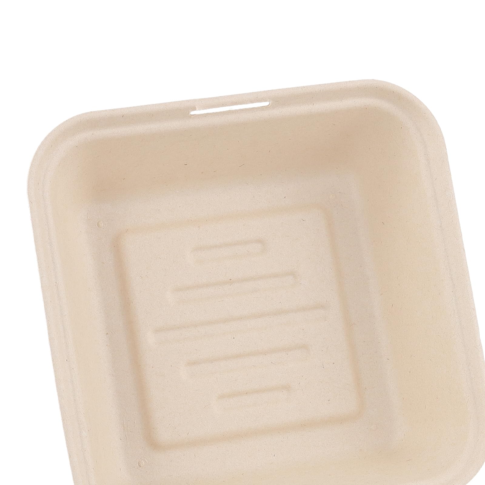 75 Stück Einweg Burger Box 15x15 cm, Pappe Hamburger Box To Go mit Klappdeckel, Pommesbox To Go Foodbox aus Bagasse für Burger Verpackung Take Away