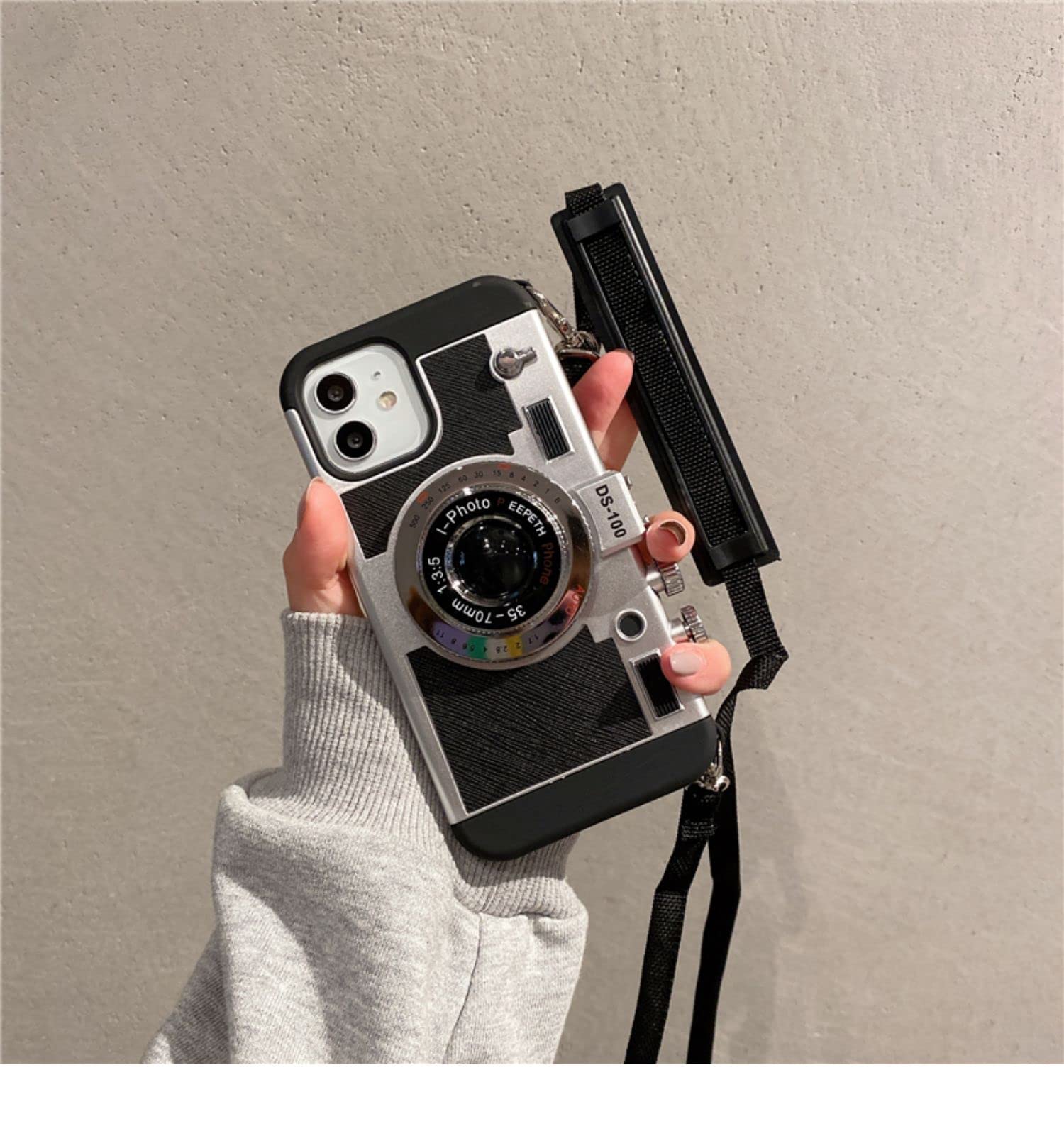 Amazon.com: UnnFiko Emily in Paris Phone Case for iPhone 17 Pro Max, Cute Camera Design, Vintage Cover Cute 3D Cool Unique Design Silicone Case with Removable Neck Strap Lanyard (Silver Black, iPhone Amazon.com: UnnFiko Emily in Paris Phone Case for iPhone 17 Pro Max, Cute Camera Design, Vintage Cover Cute 3D Cool Unique Design Silicone Case with Removable Neck Strap Lanyard (Silver Black, iPhone