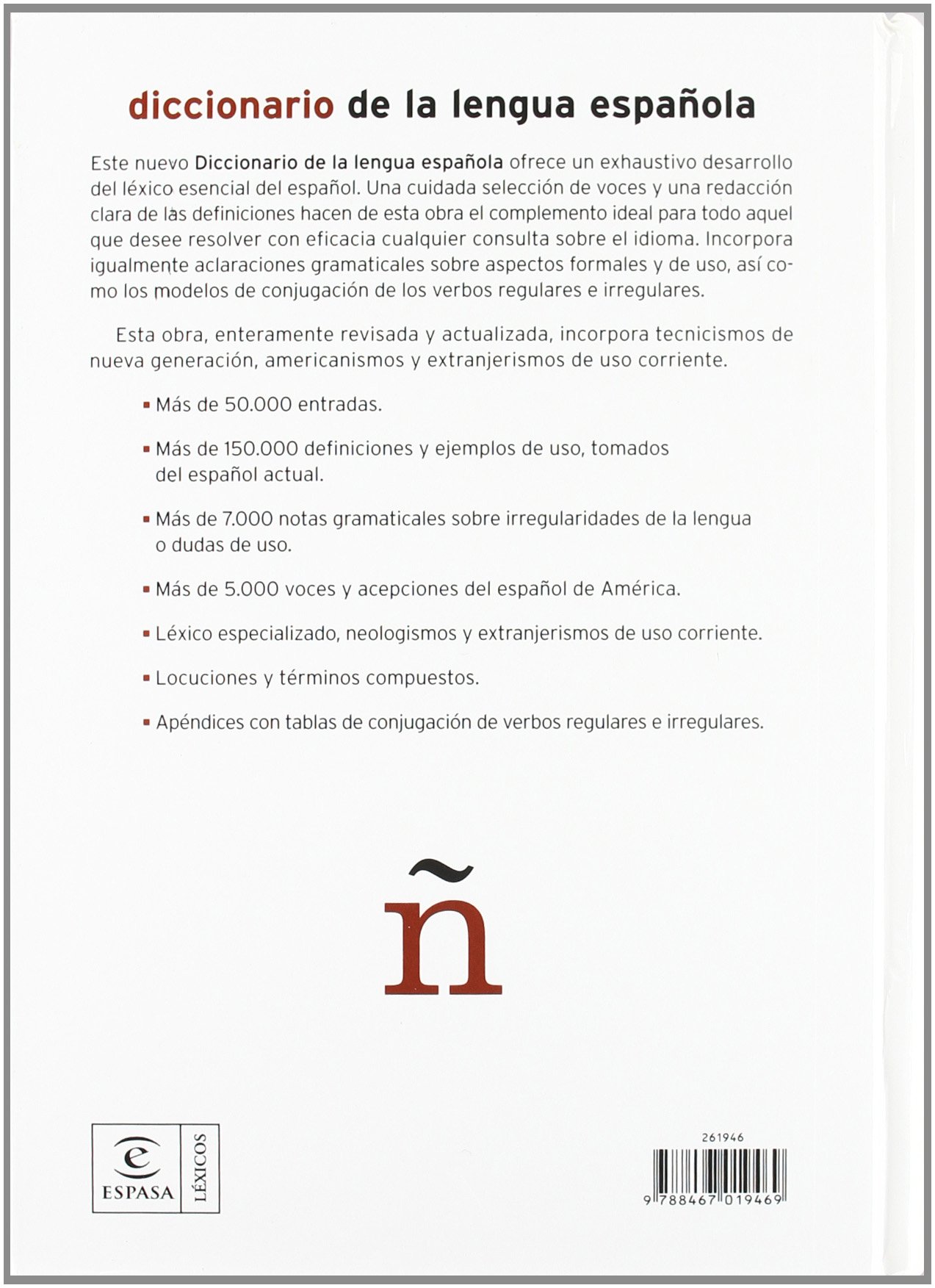 Diccionario de la lengua española. edición actualizada: 1 (DICCIONARIOS LEXICOS)