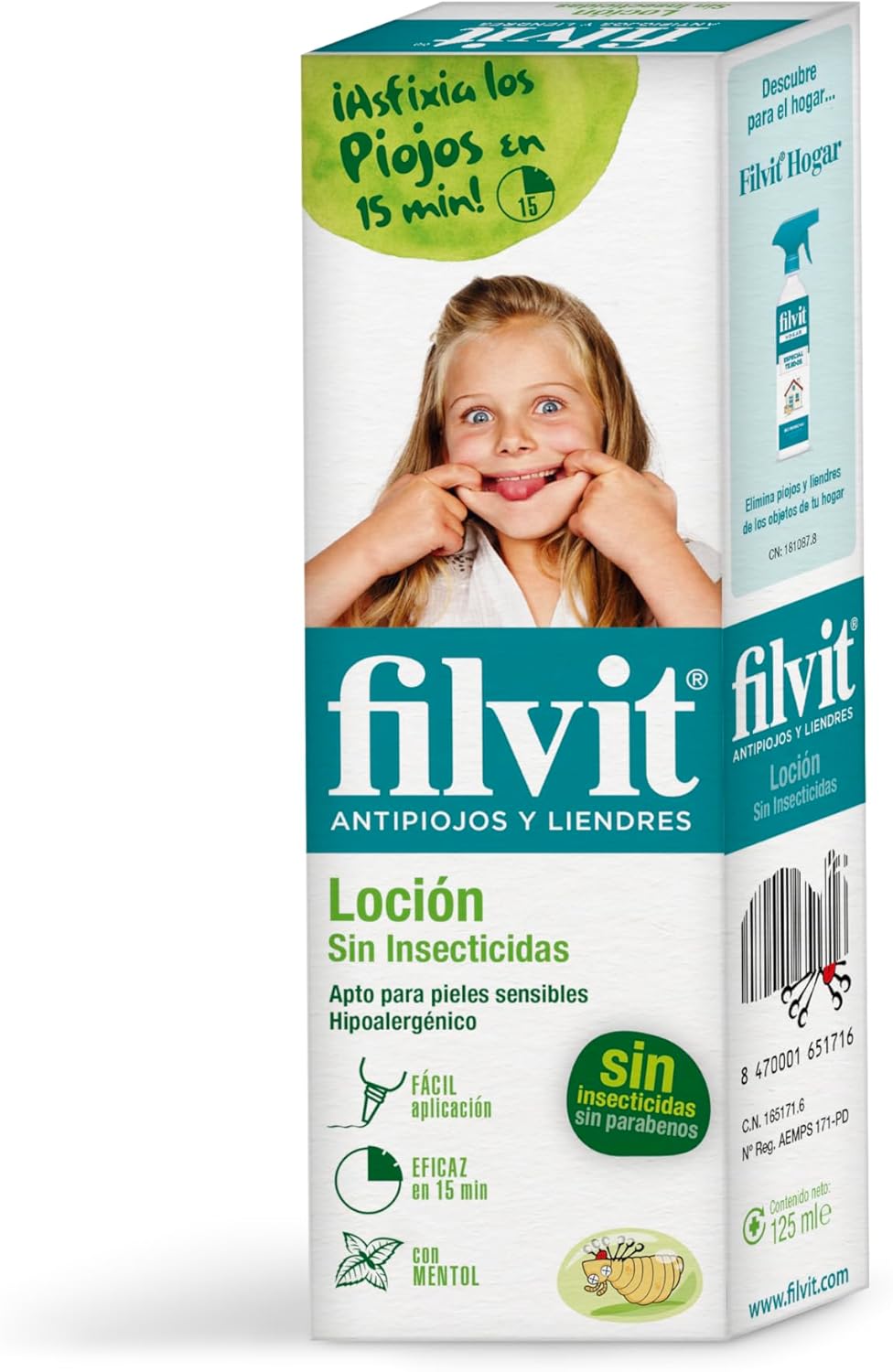 Filvit Loción piojos y liendres