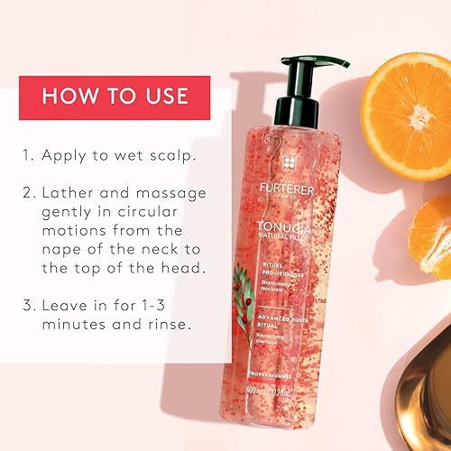 Miniatura 4 de René Furterer TONUCIA Champú Replumping - Para cabello fino y debilitado debido al envejecimiento - Redensifica y revitaliza - Sin silicona - Tamaño