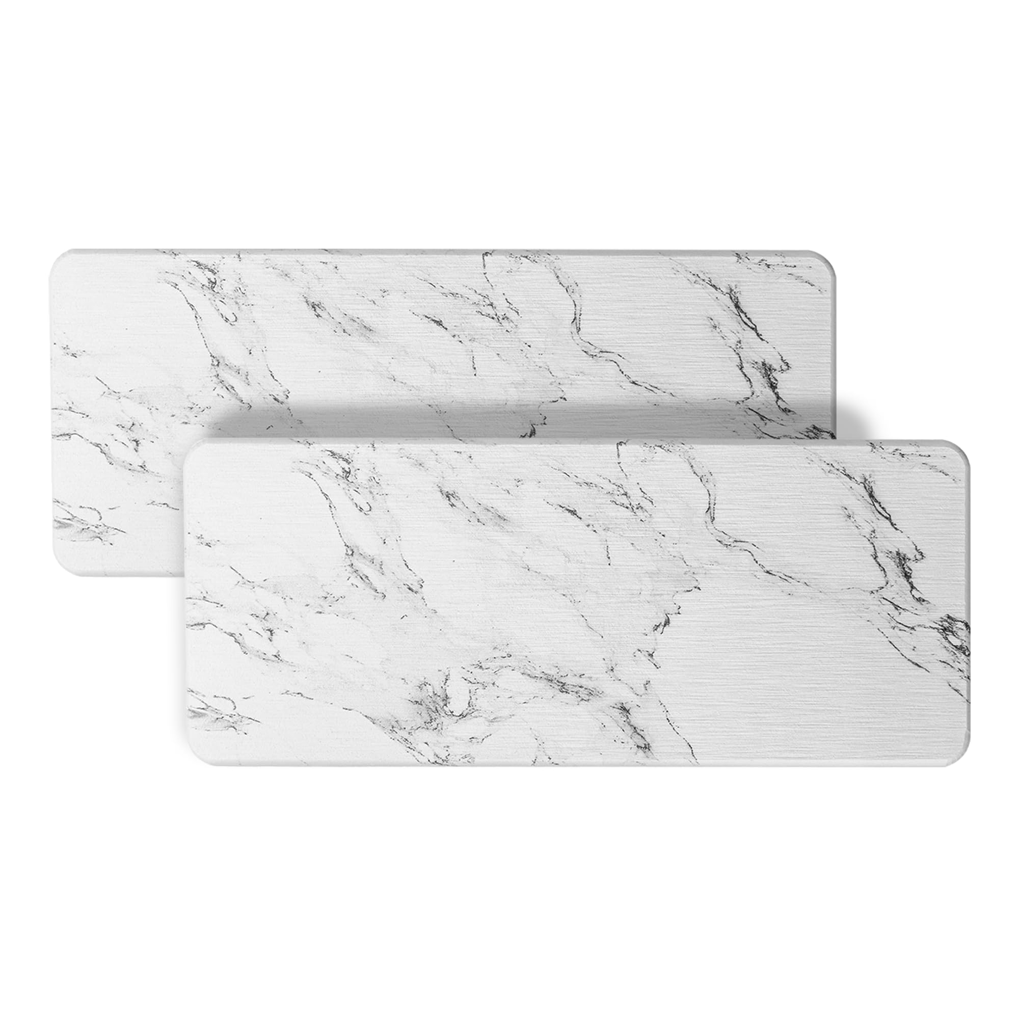 2-Pack Marble Sink Caddy - Instant Dry Stone Organizer, Absorbing Tray for Kitchen Sink