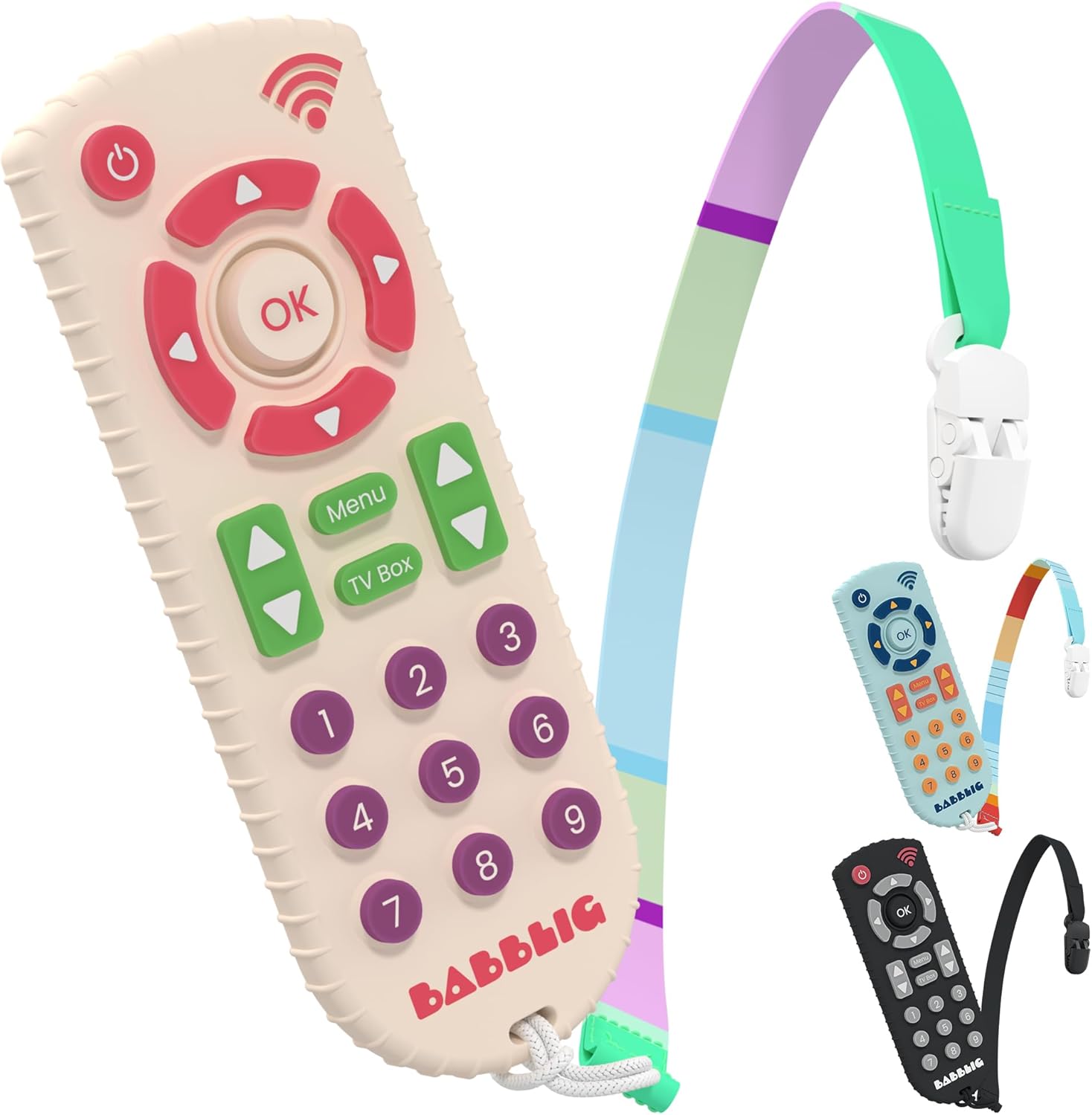 Teething Remote Control For Baby BPAfree Baby Remote