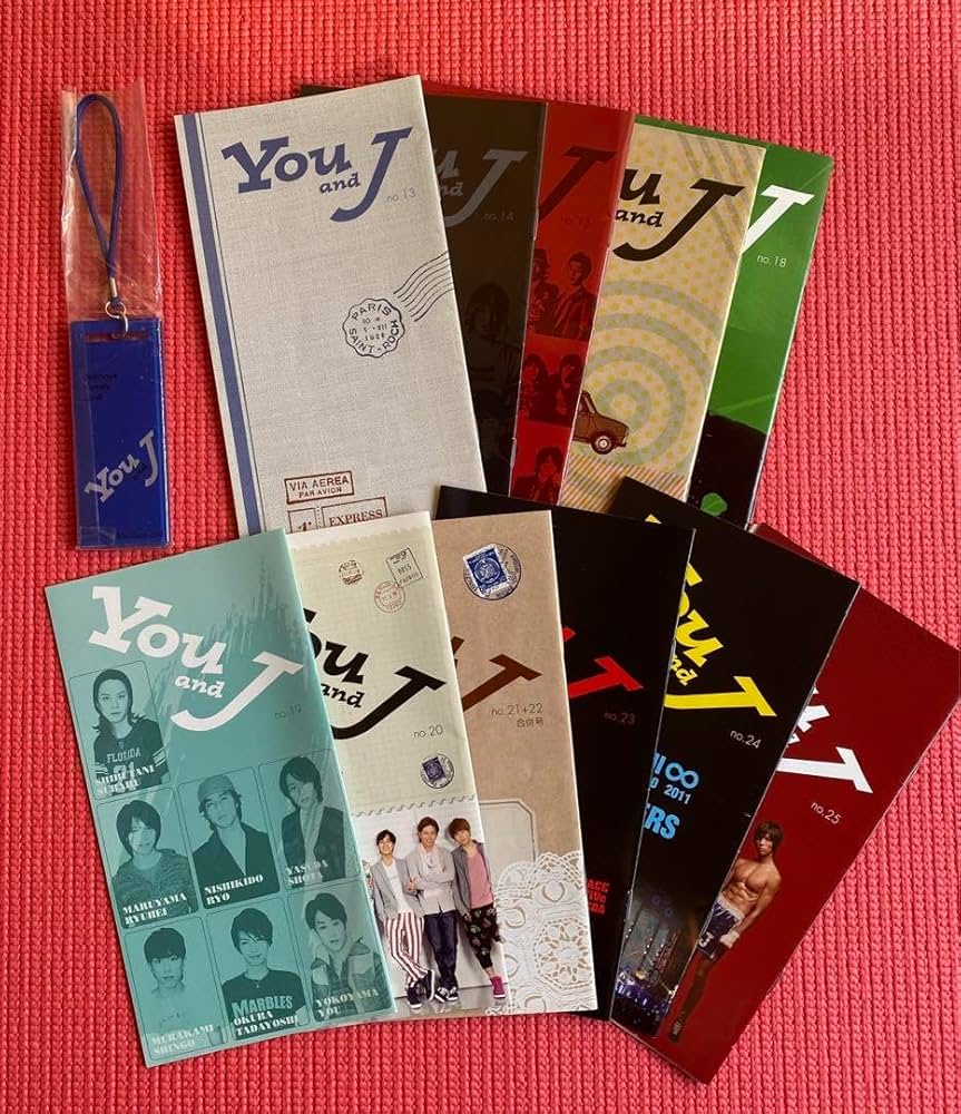 Amazon.co.jp: You J 会報 12冊 会員証 NEWS KATーTUN 関ジャニ