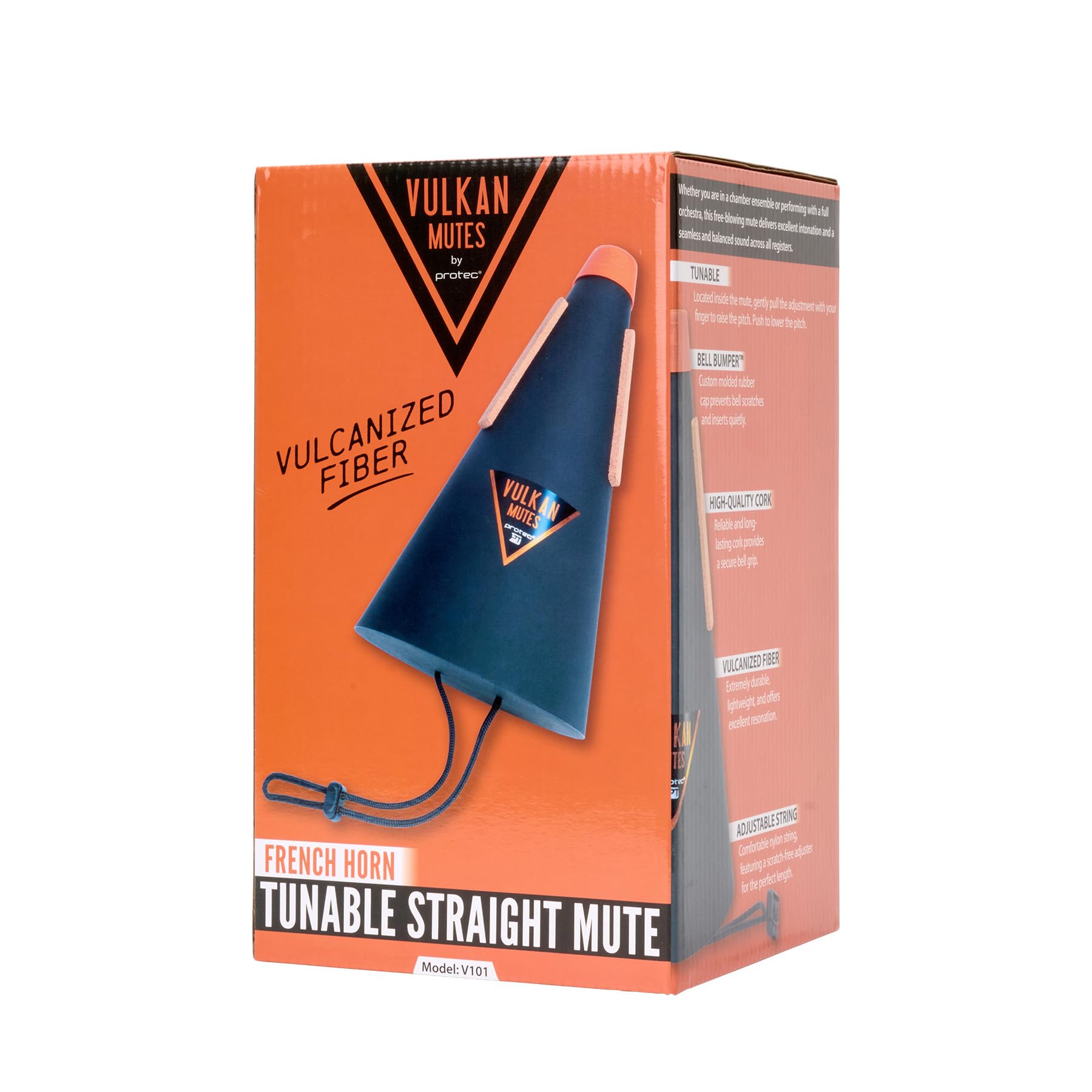 Amazon.com: Protec Vulkan French Horn Tunable Mute (Straight