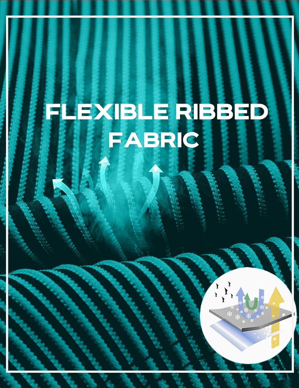 MIZOK Men's Stripe Performance Compression Workout Shorts Tight Gym Athletic Shorts with Pockets - Image 5