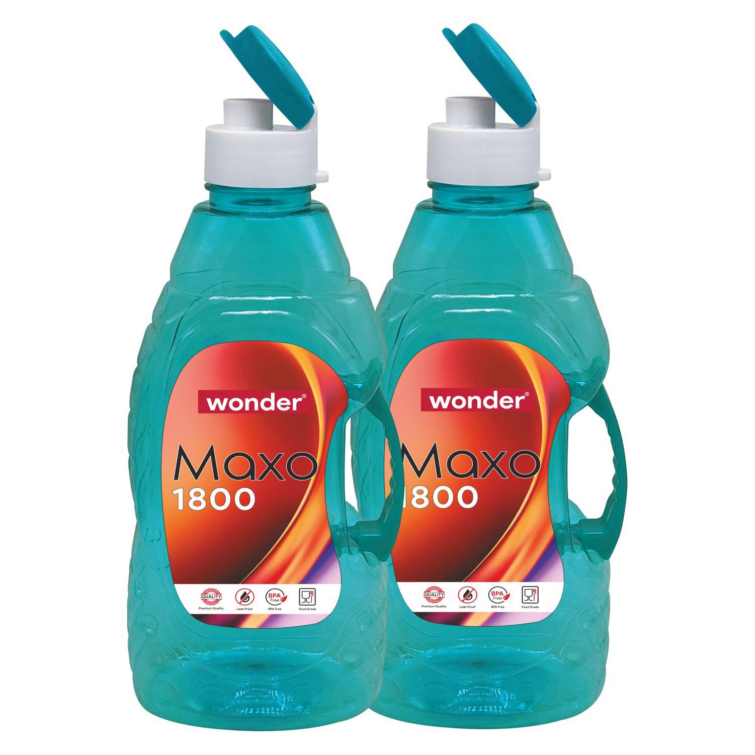 Wonder Homeware Maxo 1800 Fridge Bottle Set Blue Parent (2)