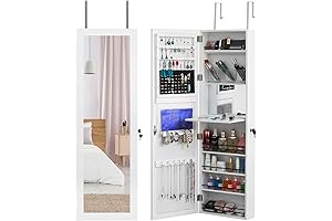 Bonnlo Jewelry Armoire Organizer: Unleash Space-Saving Organization