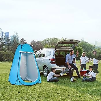 【未使用】シャワーテント　プライバシーテント　着替え Amazon.co.jp: キャンプシャワーテント、プライバシー着替え