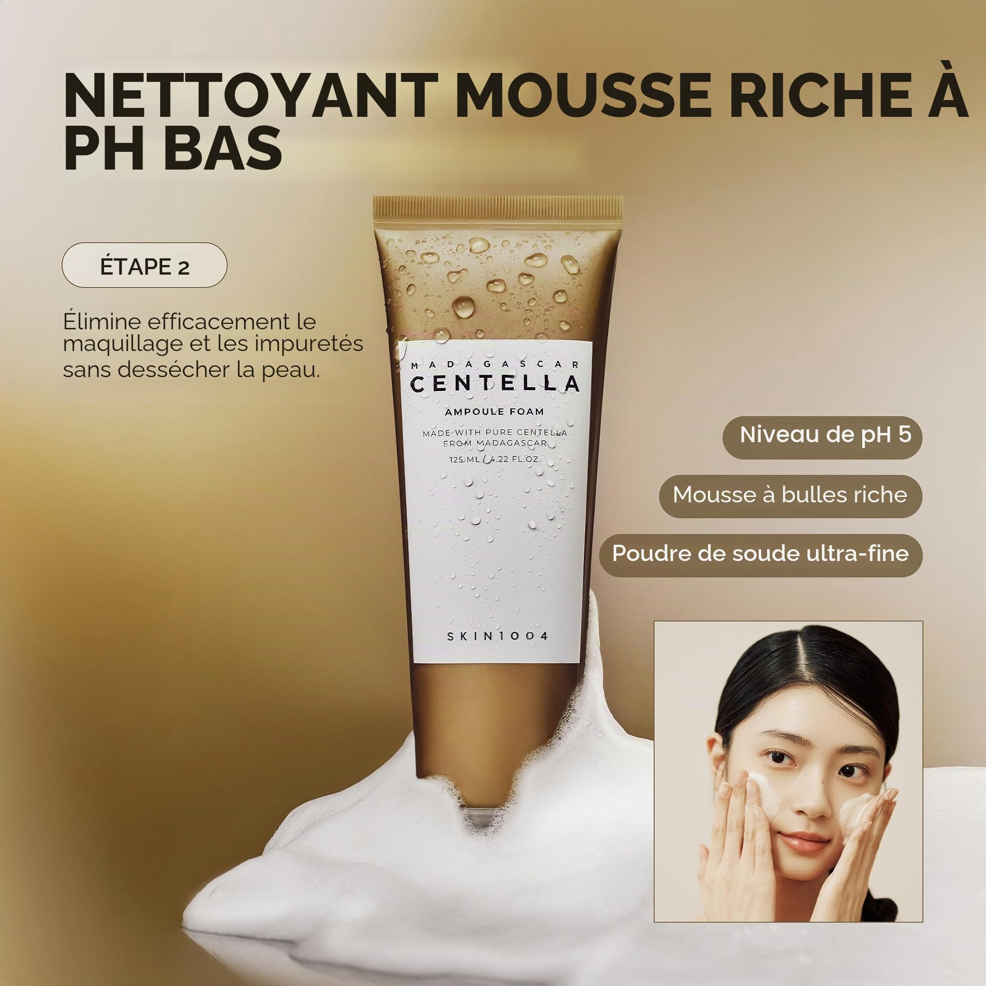 MADAGASCAR CENTELLA DOUBLE CLEANSING DUO SKIN 1004