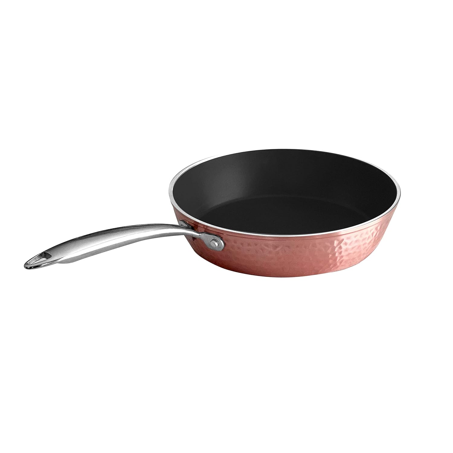 Buy OrGREENiC Rose Hammered Cookware Collection NonStick Ceramic for