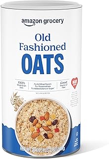 30 Low-Calorie Breakfast Meal Prep Recipes to Start the Day Right 164 Amazon Grocery, Old Fashioned Oats, 18 Oz (Previously Happy Belly, Packa...