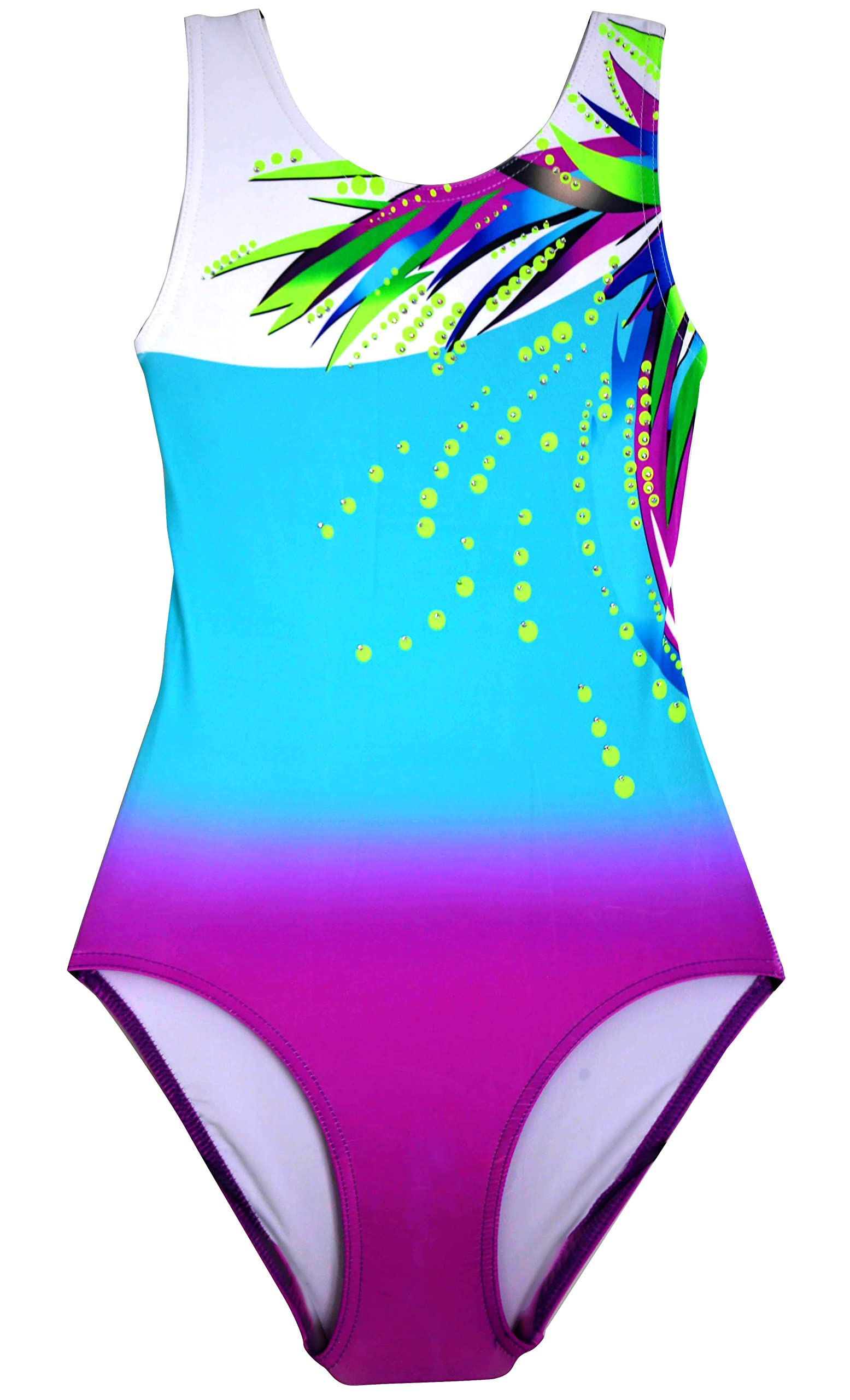 Gymnastics leotards for girls, women, stylish, comfy, durable — view 45